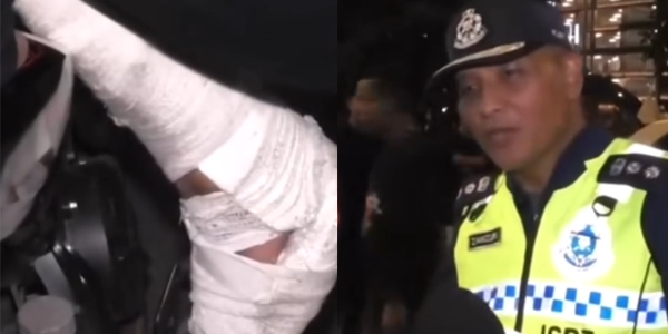 Polis Serbu Lumba Haram, Pakcik Selamatkan Diri Dulu!